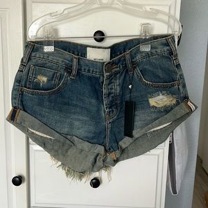NWT one teaspoon bandits shorts